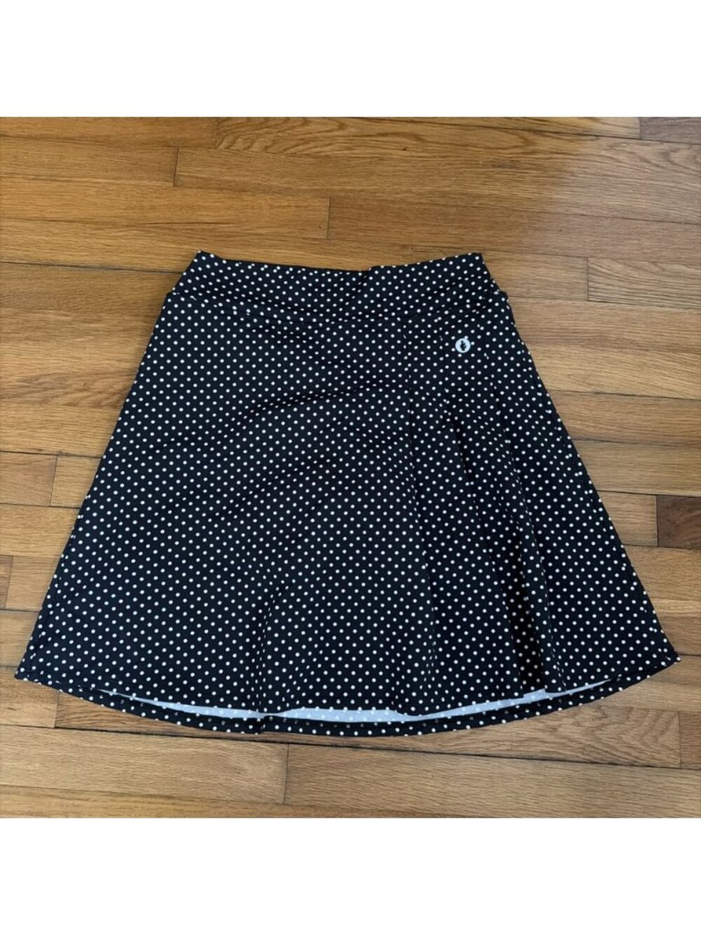 Dona Jo Women's Skort Pleated Polka Dot Tennis Pickleball Size 2 (P9) - Picture 2 of 7